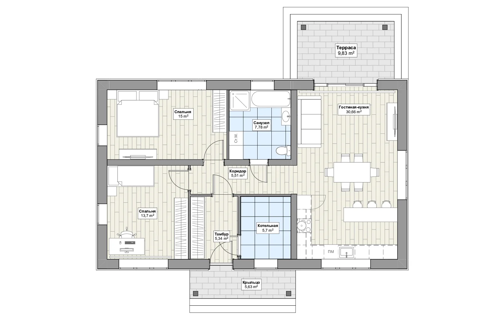 Bungalow-129 — фото 4